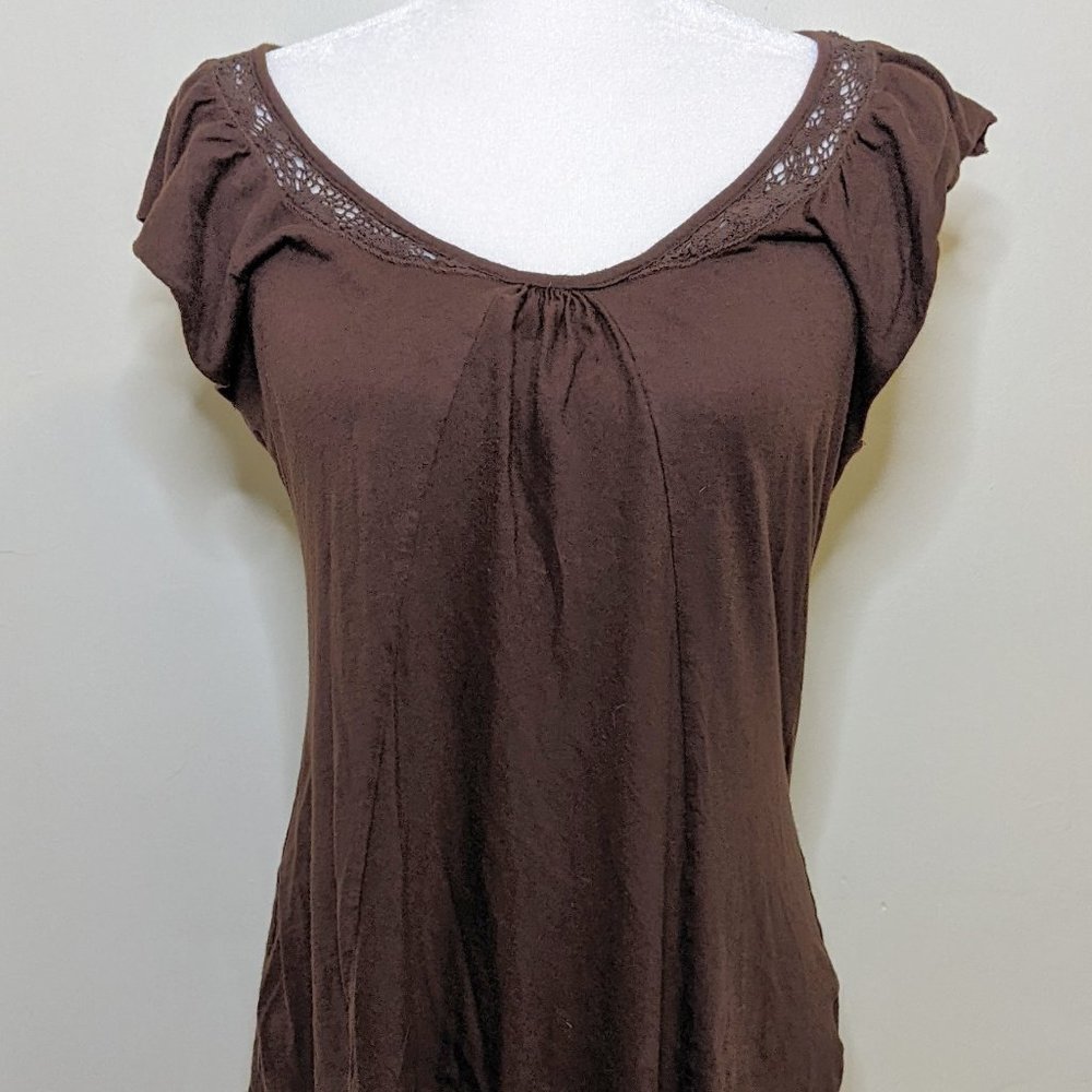 Feminine Calvin Klein Sleeveless Top, Size L, Flowy
